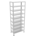 9 Katlı Galvaniz Çelik Raf. Depo, Kiler, Dosya Rafı 0.70 Mm
