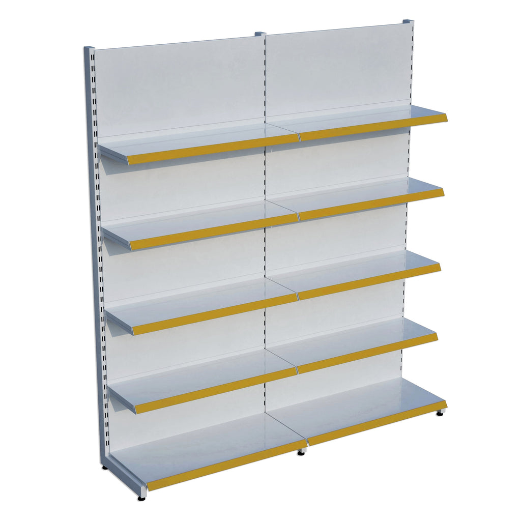 Market Petshop Kırtasiye Rafı Duvar Ünitesi D30CMxG120CMxH220CM Market Raf Sistemi