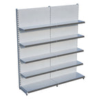 Market Petshop Kırtasiye Rafı Duvar Ünitesi D30CMxG160CMxH220CM Market Raf Sistemi