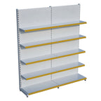 Market Petshop Kırtasiye Rafı Duvar Ünitesi D30CMxG200CMxH220CM Market Raf Sistemi