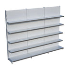 Market Petshop Kırtasiye Rafı Duvar Ünitesi D30CMxG240CMxH220CM Market Raf Sistemi