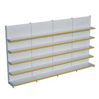 Market Petshop Kırtasiye Rafı Duvar Ünitesi D30CMxG240CMxH220CM Market Raf Sistemi