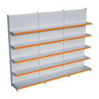 Market Petshop Kırtasiye Rafı Duvar Ünitesi D30CMxG300CMxH220CM Market Raf Sistemi