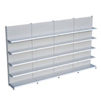 Market Petshop Kırtasiye Rafı Duvar Ünitesi D30CMxG400CMxH220CM Market Raf Sistemi