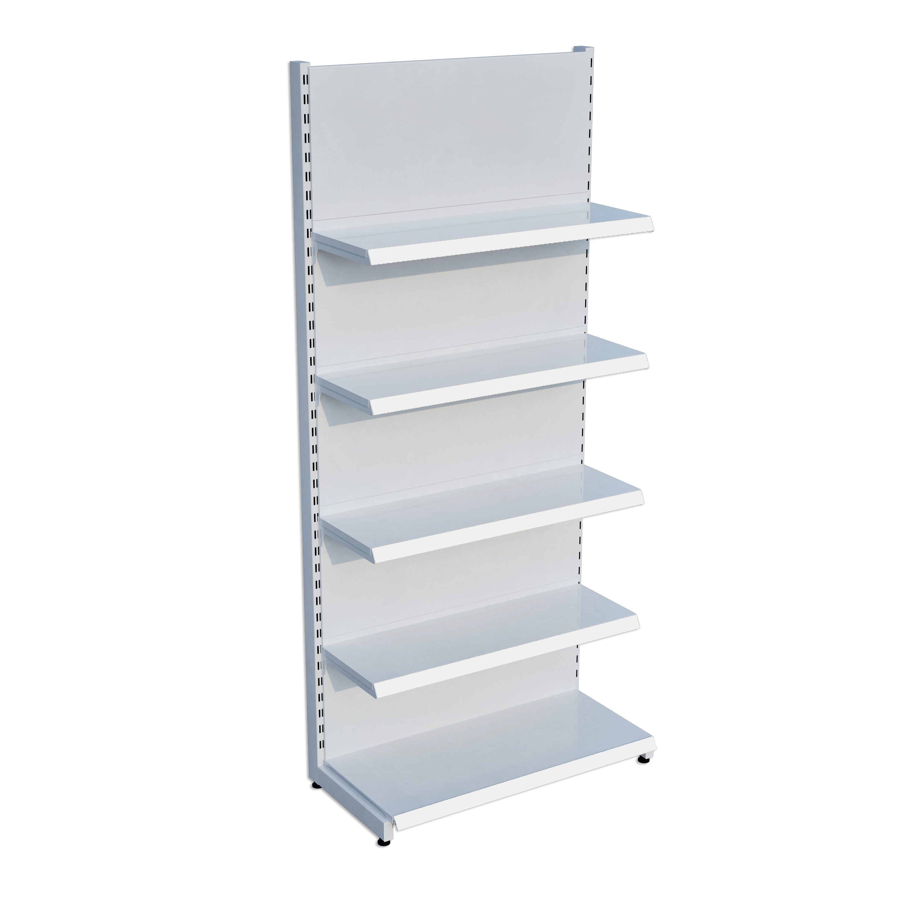 Market Petshop Kırtasiye Rafı Duvar Ünitesi D30CMxG60CMxH220CM Market Raf Sistemi