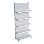 Market Petshop Kırtasiye Rafı Duvar Ünitesi D30CMxG70CMxH220CM Market Raf Sistemi